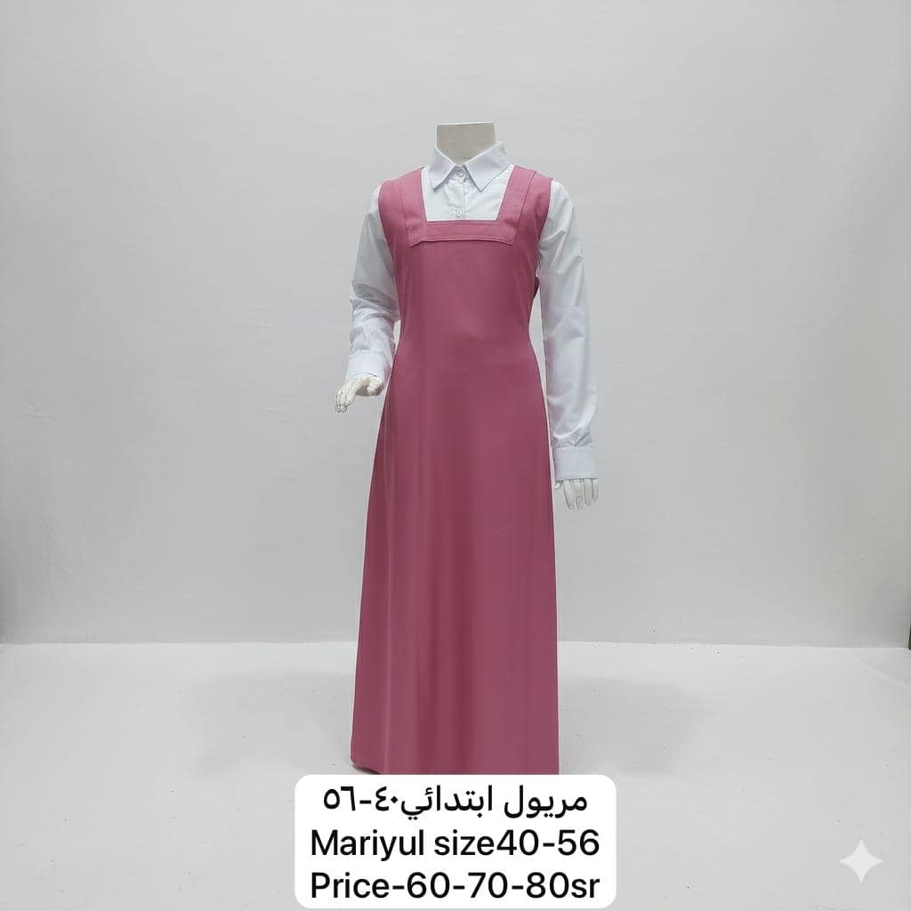 2 Girls' Pink School Uniform - Image 1