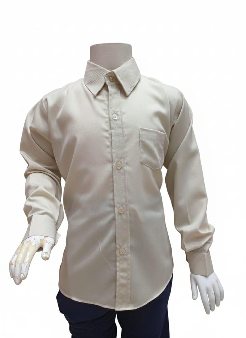 IMG-20260207-WA0093 Boyes Beige Shirt - Image 1